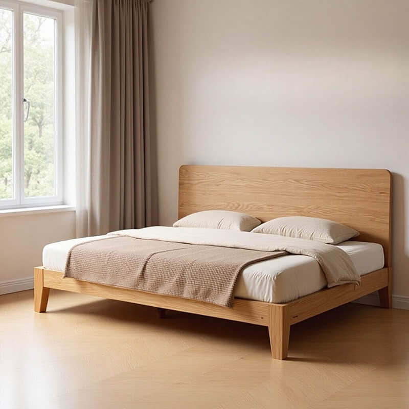 Scandinavian wood beds